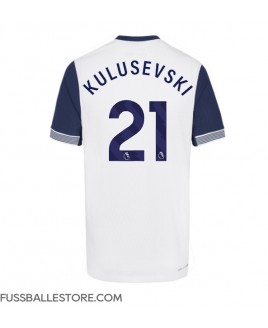 Günstige Tottenham Hotspur Dejan Kulusevski #21 Heimtrikot 2024-25 Kurzarm